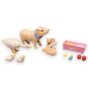 Vintage 1997 Barbie Stable Friends Mommy and Babies #67604-91